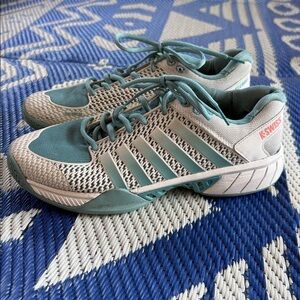 K-Swiss Pickleball Women’s Size 9 Sneakers Shoes Lace Up Beige Express Light